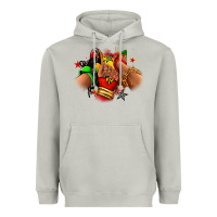 Moon Dust Juneteenth sneaker and heel afro woman Heavyweight Hoodie - RanaPortraitStore