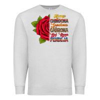 Dove Grey Always chingona sometimes cabrona but never pendej Premium Sweatshirt - RanaPortraitStore