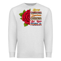 Oatmeal Heather Always chingona sometimes cabrona but never pendej Premium Sweatshirt - RanaPortraitStore