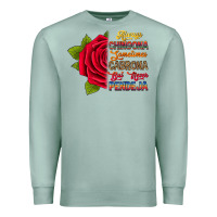 Seafoam Always chingona sometimes cabrona but never pendej Premium Sweatshirt - RanaPortraitStore