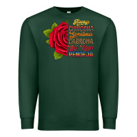 Sports Green Always chingona sometimes cabrona but never pendej Premium Sweatshirt - RanaPortraitStore