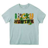 Arona Lucky hunter St. Patrick's Day Heavy Core Tee - CowGirlArtShop
