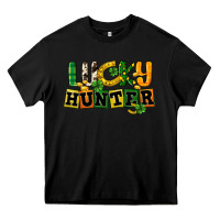 Black Lucky hunter St. Patrick's Day Heavy Core Tee - CowGirlArtShop