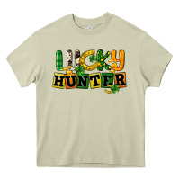 Mossy Lucky hunter St. Patrick's Day Heavy Core Tee - CowGirlArtShop