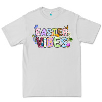 Dove Grey Easter vibes Premium Tee - OliviaCreatesArt