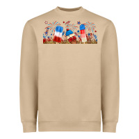 Mushroom fourth of july popsicle Heavyweight Sweatshirt - RanaPortraitStore