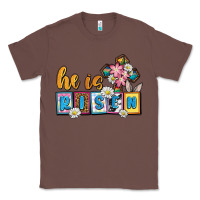 Chestnut Easter Day He is risen Classic Tee - OliviaCreatesArt
