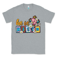 Heather Grey Easter Day He is risen Classic Tee - OliviaCreatesArt