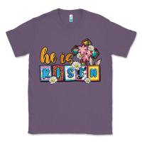 Lavender Easter Day He is risen Classic Tee - OliviaCreatesArt