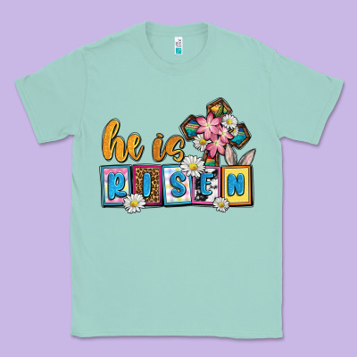 Easter Day He Is Risen Classic Tee Designed By Oliviacreatesart