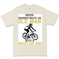 Bone Never Underestimate An Old Man With A Mountain Bike Premium Tee - Bettercallsaul