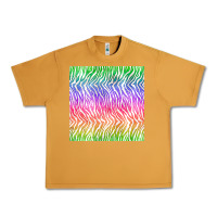 Peanut Butter watercolor rainbow tiger seamless pattern Urban Heavy Tee - BundleAndBundleShop