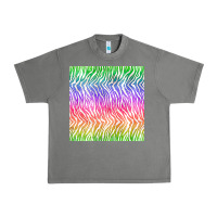 Tornado watercolor rainbow tiger seamless pattern Urban Heavy Tee - BundleAndBundleShop