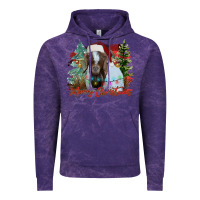Merry Christmas Goat Vintage Hoodie | Teevron