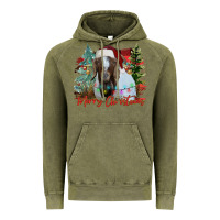 Vintage Olive merry Christmas goat Vintage Hoodie - CowhideDigitalArt