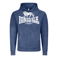 Vintage Denim lonsdale classic logo lion Vintage Hoodie - DesignPulse