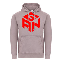 Vintage Zinc GAN CUBE TIME Vintage Hoodie - DesignPulse