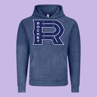 Laval Rocket Vintage Hoodie Designed By Designpulse