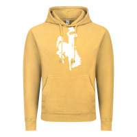 Vintage Mustard wyoming cowboys Vintage Hoodie - DesignPulse