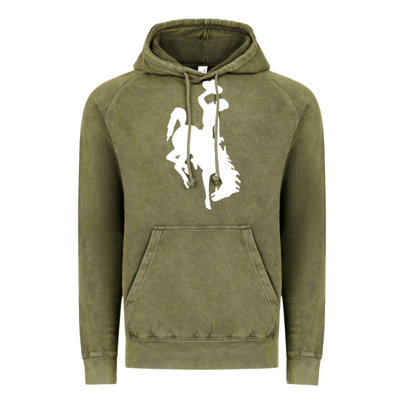 Wyoming Cowboys Vintage Hoodie by DesignPulse | Teevron