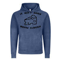 Vintage Denim it ain't easy being cheesy Vintage Hoodie - DesignPulse
