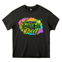 Asphalt pinch proof St. Patrick's  Day Heavy Core Tee - HowdyJamesFarm