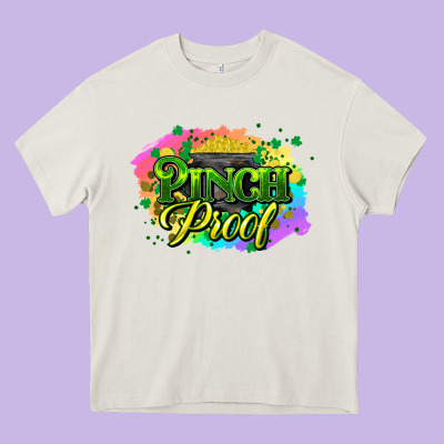 Pinch Proof St. Patrick's  Day Heavy Core Tee Designed By Howdyjamesfarm