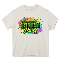 Cream pinch proof St. Patrick's  Day Heavy Core Tee - HowdyJamesFarm