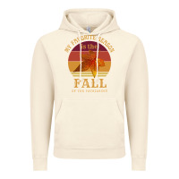 Vintage Artic feminist my favorite season is fall patriarchy retro vintage long slee Vintage Hoodie - DesignPulse