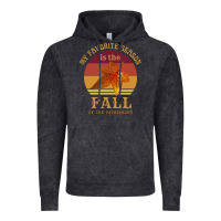 Vintage Black feminist my favorite season is fall patriarchy retro vintage long slee Vintage Hoodie - DesignPulse