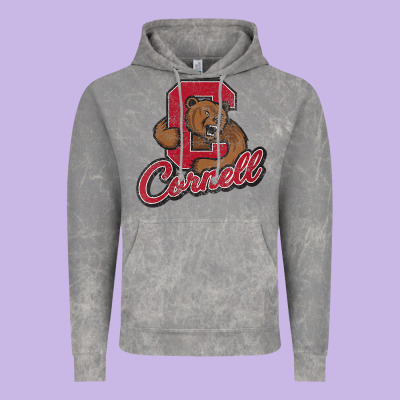 Cornell Vintage Hoodie Designed By Designpulse