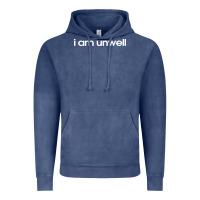Vintage Denim i am unwell Vintage Hoodie - DesignPulse