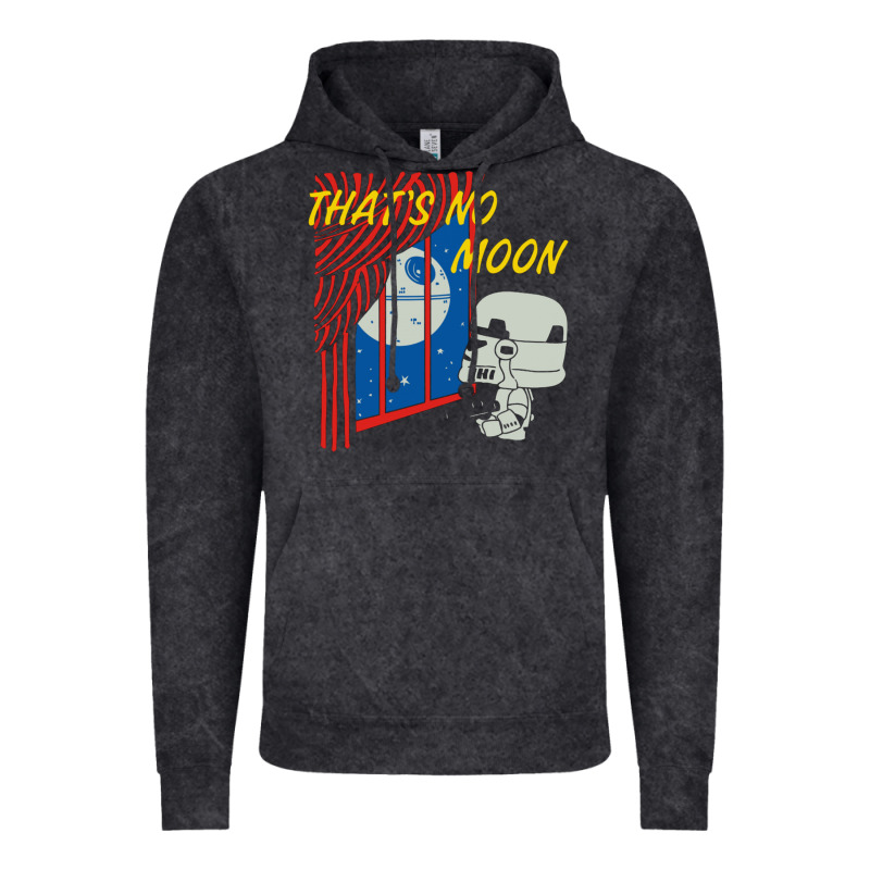 That's No Moon Vintage Hoodie by DesignPulse | Teevron