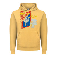 Vintage Mustard that's no moon Vintage Hoodie - DesignPulse