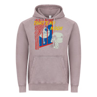 Vintage Zinc that's no moon Vintage Hoodie - DesignPulse