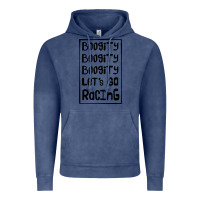 Vintage Denim boogity lets go racing Vintage Hoodie - DesignPulse