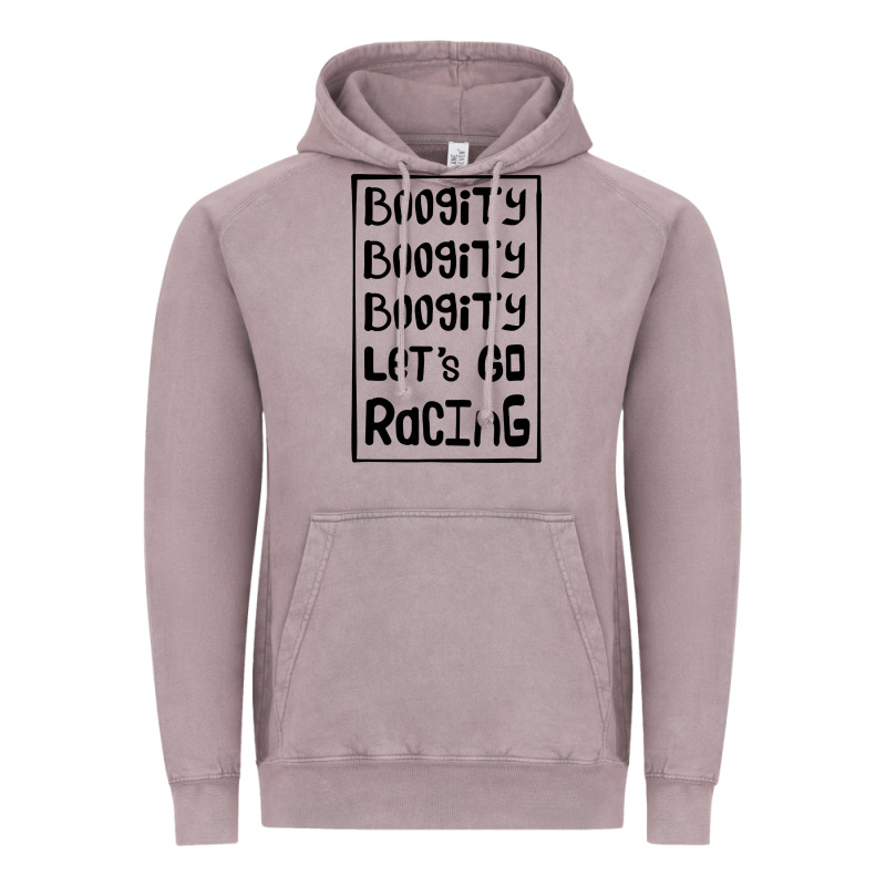Boogity Lets Go Racing Vintage Hoodie by DesignPulse | Teevron