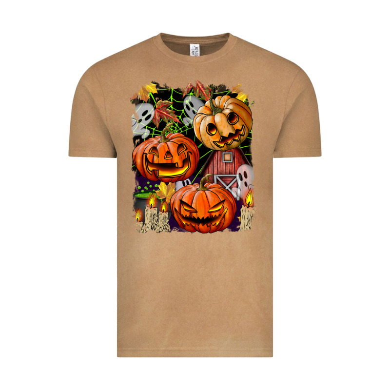 Halloween Pumpkins Vintage Tee by BundleAndBundleShop | Teevron