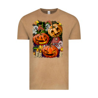 Vintage Camel Halloween Pumpkins Vintage Tee - BundleAndBundleShop