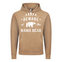 Vintage Coffee beware mama bear mom protect strong mother graphic clip art t shirt Vintage Hoodie - DesignPulse
