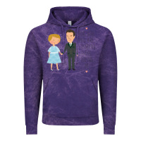 Cloud Purple sound of music - loving me Vintage Hoodie - DesignPulse