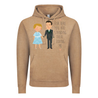 Vintage Coffee sound of music - loving me Vintage Hoodie - DesignPulse