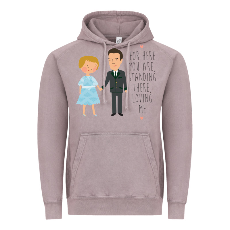 Sound Of Music - Loving Me Vintage Hoodie by DesignPulse | Teevron