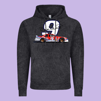 Bill Elliott 1988 Winston Cup 9 Stock Car  Classic Vintage Hoodie Designed By Designpulse