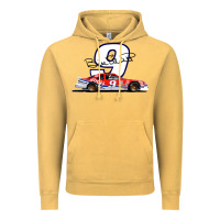 Vintage Mustard Bill Elliott 1988 Winston Cup 9 Stock Car  Classic Vintage Hoodie - DesignPulse