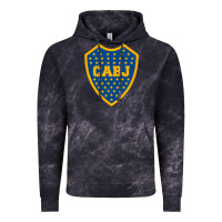 Cloud Black Boca Juniors Vintage Hoodie - DesignPulse