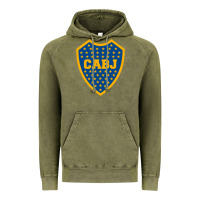 Vintage Olive Boca Juniors Vintage Hoodie - DesignPulse