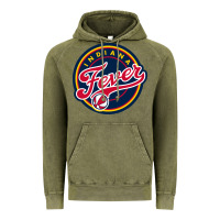Vintage Olive indiana,team,fever Vintage Hoodie - DesignPulse