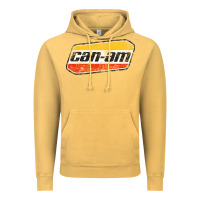 Vintage Mustard CANAM Vintage Original ATV UTV off road Gift Long Sleeve Vintage Hoodie - DesignPulse