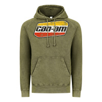 Vintage Olive CANAM Vintage Original ATV UTV off road Gift Long Sleeve Vintage Hoodie - DesignPulse